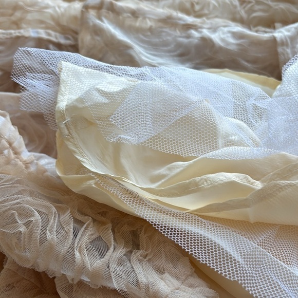 ADRIANNA PAPELL floral embossed party dress size 6 - Picture 11 of 13